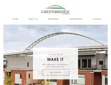 Tablet Screenshot of greenbridge-properties.com